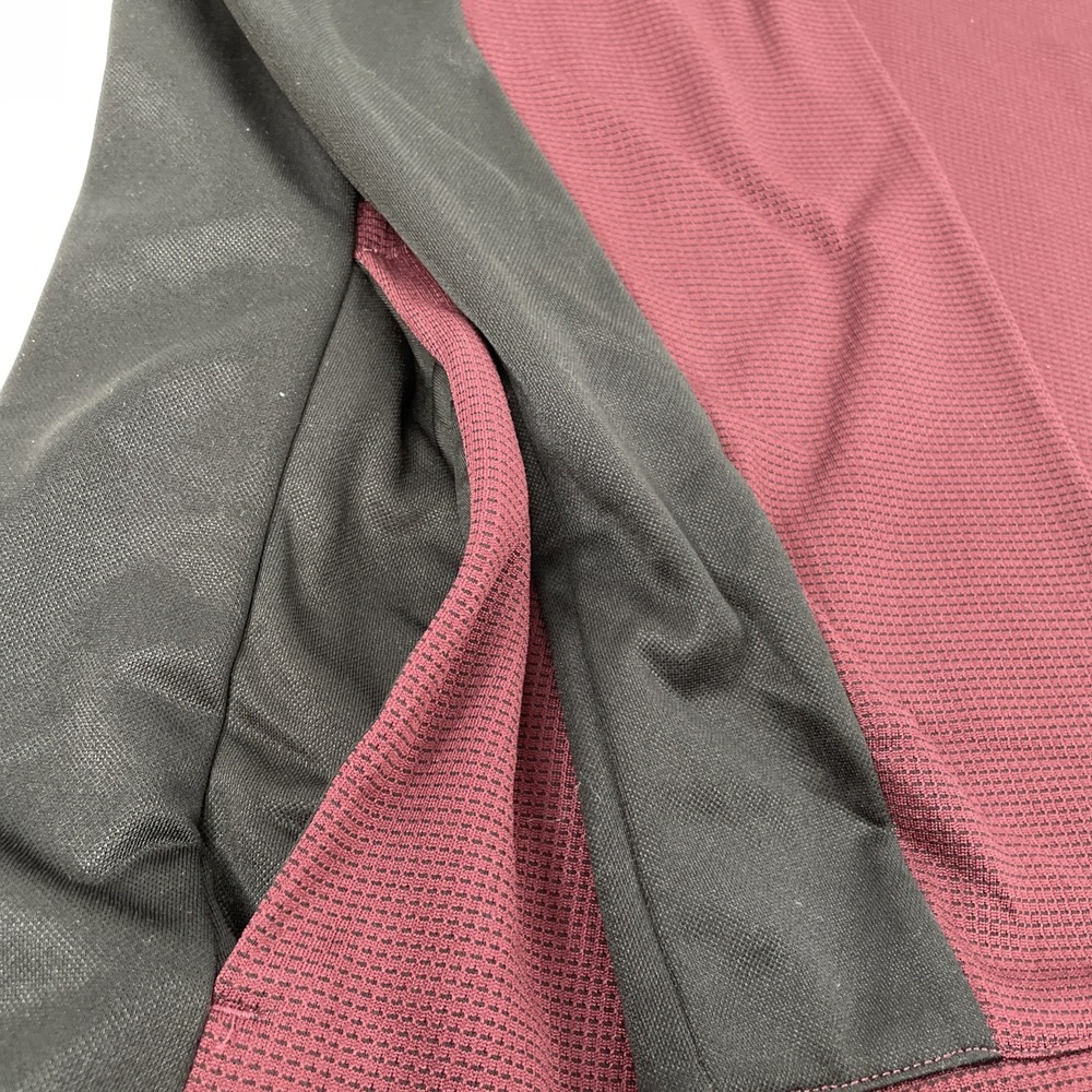 PGA Tour 1/4 Zip Pullover Thermal Soft Warm Mens Sz 2XL Maroon Burgundy NWT - Picture 9 of 11